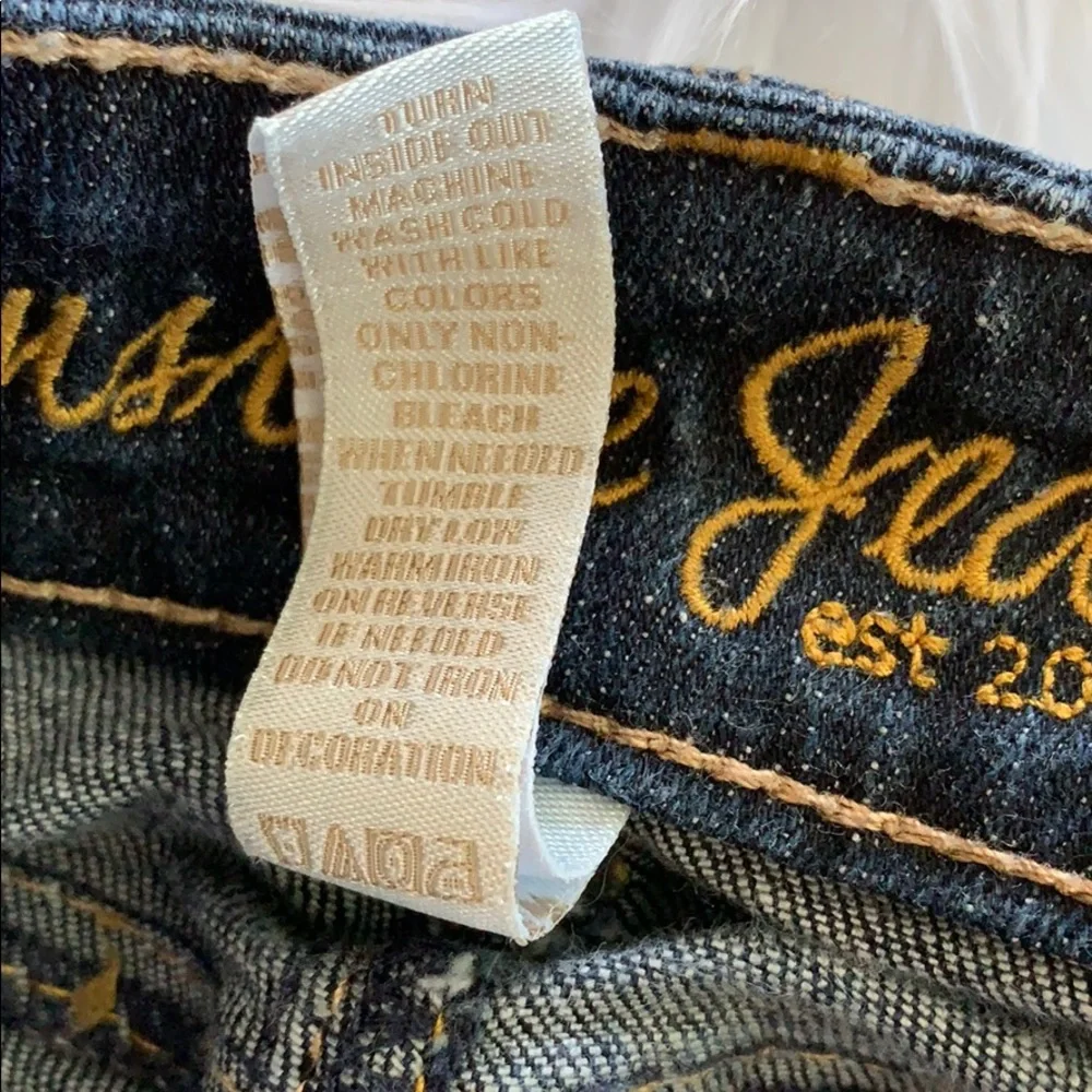 JUSTICE‎ jean shorts size 6 regular excellent cond